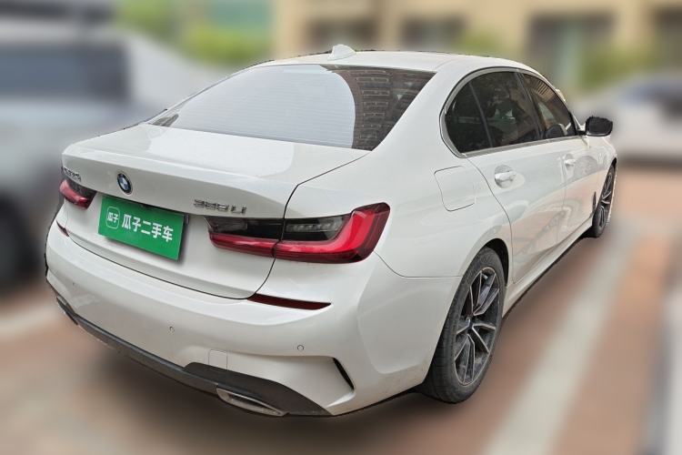 Used BMW 3 Series 2022 325Li M Sport Package Rear Right 45 Deg
