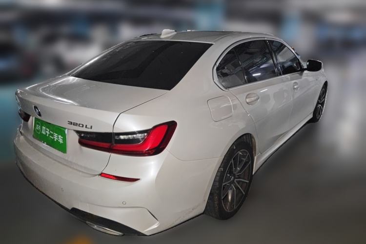 Used BMW 3 Series 2022 320Li M Sport Package Rear Right 45 Deg