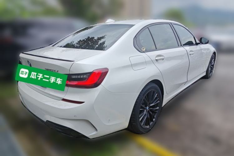 Used BMW 3 Series 2022 325Li M Sport Night Edition Package Rear Right 45 Deg