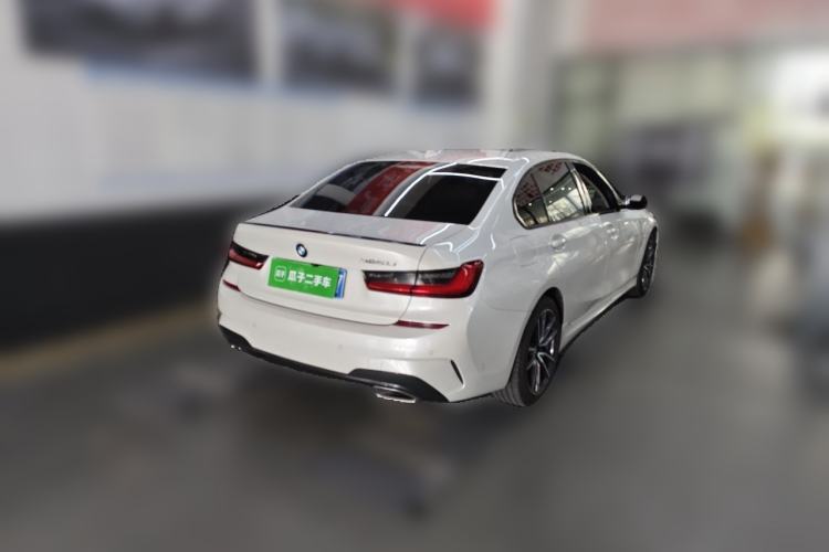Used BMW 3 Series 2022 320Li M Sport Package Rear Right 45 Deg