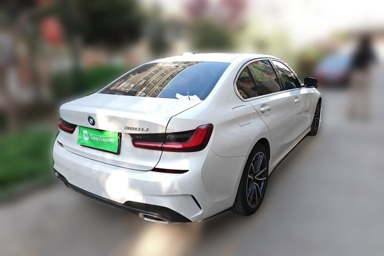 Used BMW 3 Series 2022 320Li M Sport Package Rear Right 45 Deg
