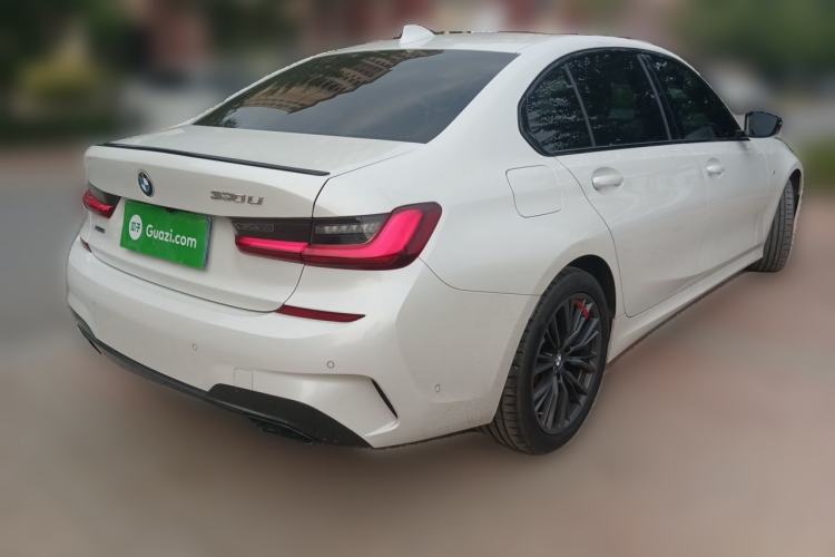 Used BMW 3 Series 2022 330Li xDrive M Sport Night Edition Package Rear Right 45 Deg
