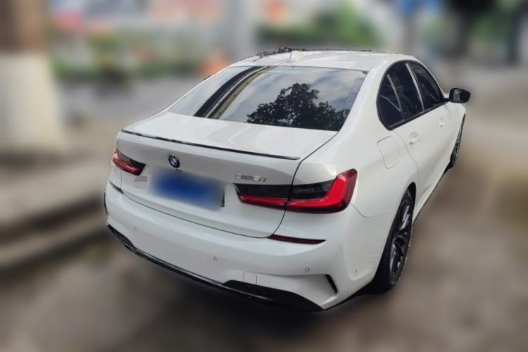 Used BMW 3 Series 2022 Revised 325i M Sport Night Edition Package Rear Right 45 Deg