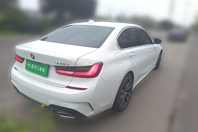 Used BMW 3 Series 2022 320Li M Sport Package Rear Right 45 Deg