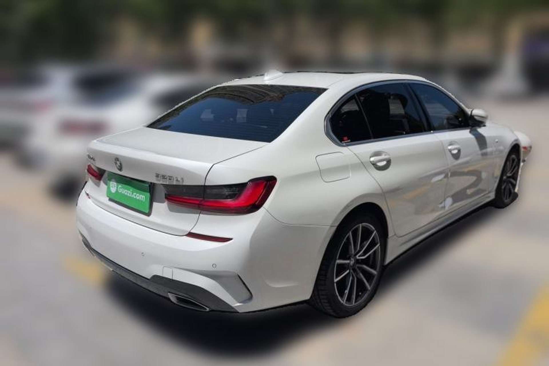 Used BMW 3 Series 2022 320Li M Sport Package Rear Right 45 Deg
