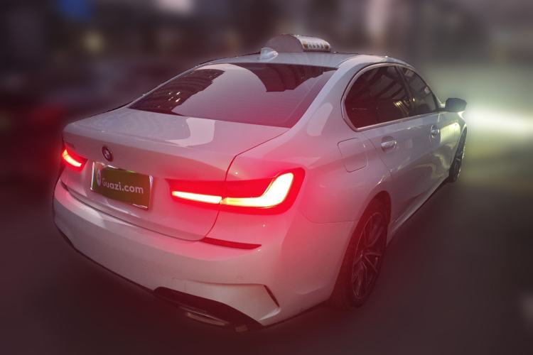 Used BMW 3 Series 2022 325Li M Sport Package Rear Right 45 Deg
