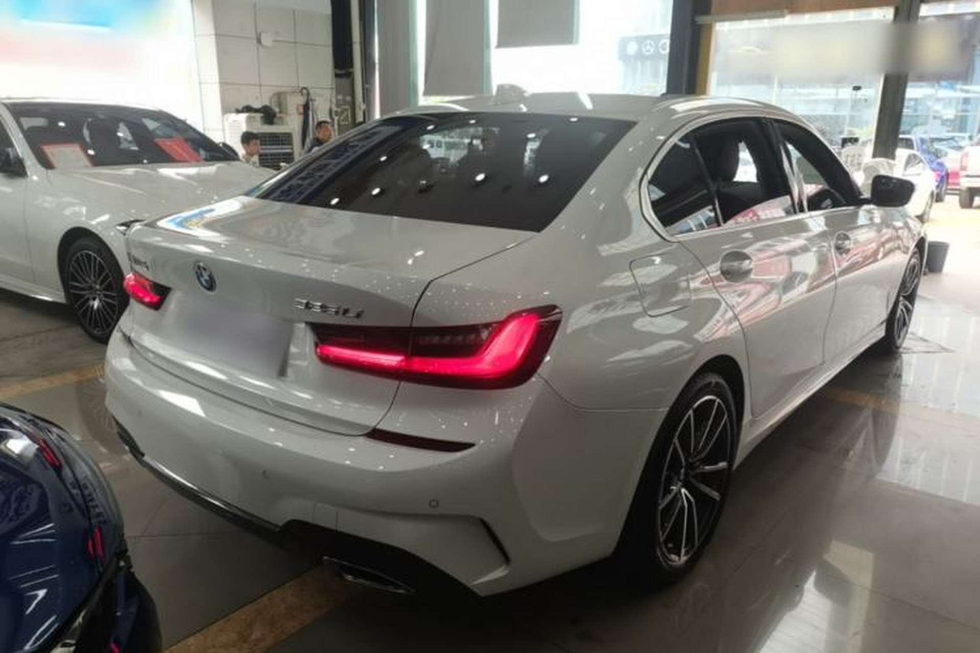 Used BMW 3 Series 2022 325Li M Sport Package Rear Right 45 Deg