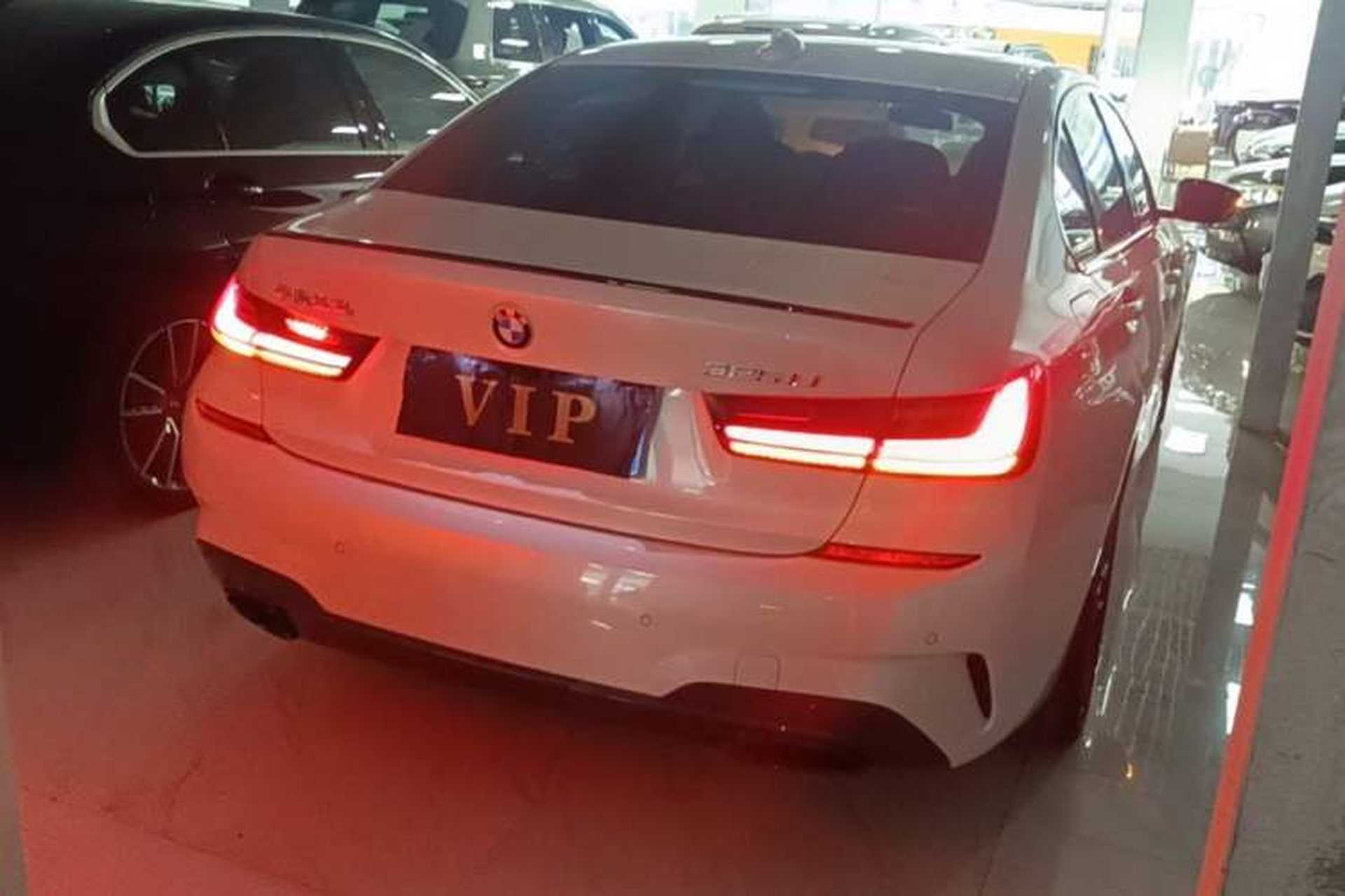 Used BMW 3 Series 2022 325Li M Sport Night Edition Package Rear Right 45 Deg