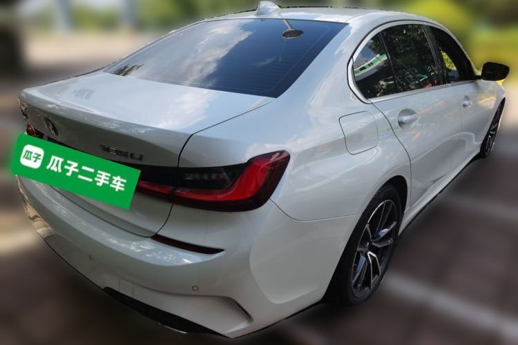 Used BMW 3 Series 2022 325Li M Sport Package Rear Right 45 Deg