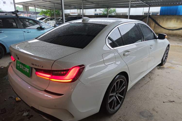 Used BMW 3 Series 2022 325Li M Sport Package Rear Right 45 Deg