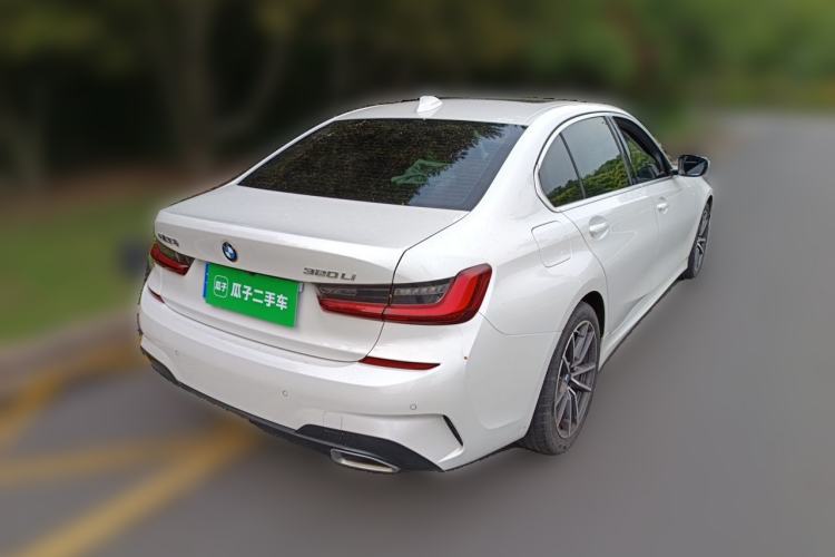 Used BMW 3 Series 2022 320Li M Sport Package Rear Right 45 Deg
