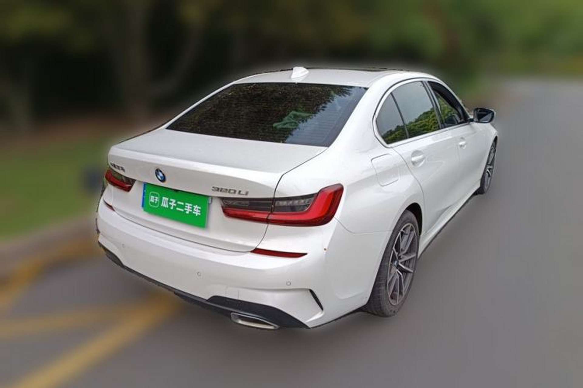 Used BMW 3 Series 2022 320Li M Sport Package Rear Right 45 Deg