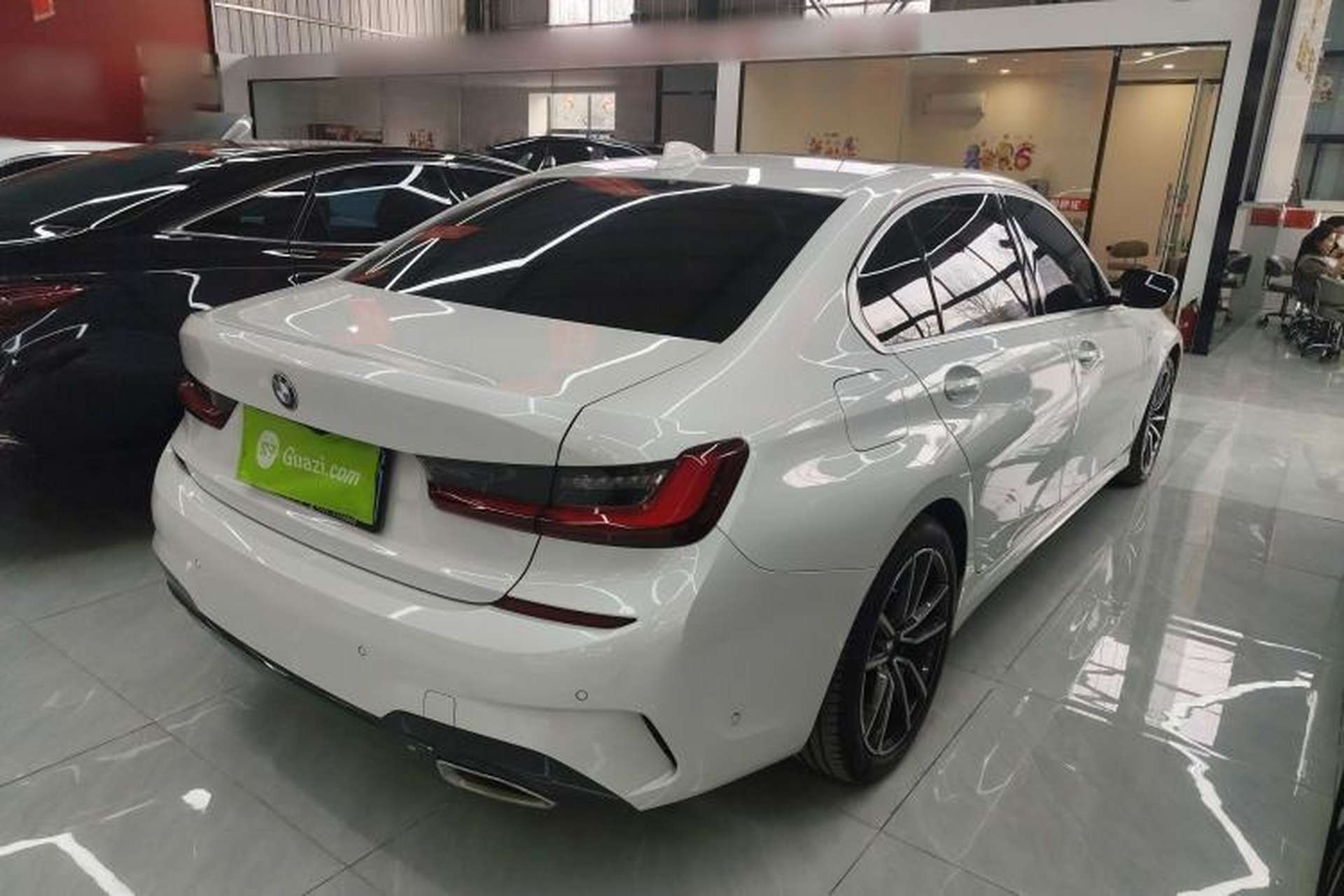 Used BMW 3 Series 2022 Updated 325Li M Sport Package Rear Right 45 Deg