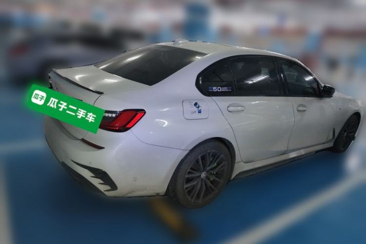 Used BMW 3 Series 2022 325Li M Sport Night Edition Package Rear Right 45 Deg