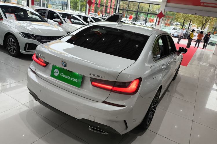 Used BMW 3 Series 2022 Updated 325Li M Sport Package Rear Right 45 Deg