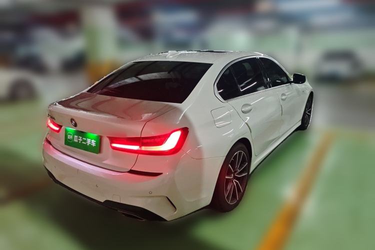 Used BMW 3 Series 2022 325Li M Sport Package Rear Right 45 Deg