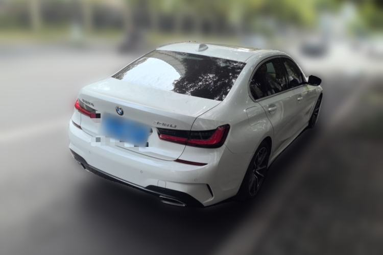 Used BMW 3 Series 2022 325Li M Sport Package Rear Right 45 Deg
