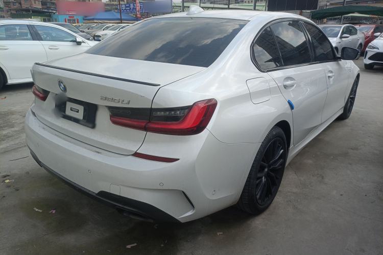 Used BMW 3 Series 2022 325Li M Sport Night Edition Package Rear Right 45 Deg