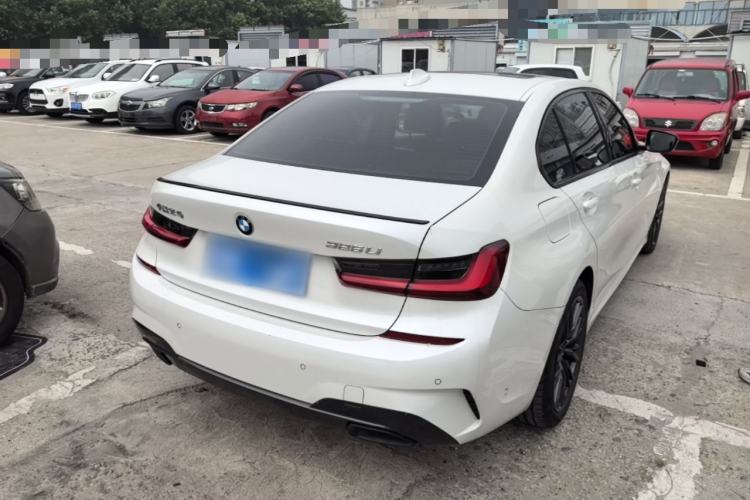 Used BMW 3 Series 2022 325Li M Sport Night Edition Package Rear Right 45 Deg
