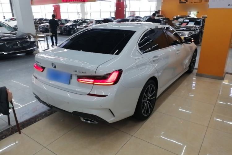 Used BMW 3 Series 2022 325Li M Sport Package Rear Right 45 Deg