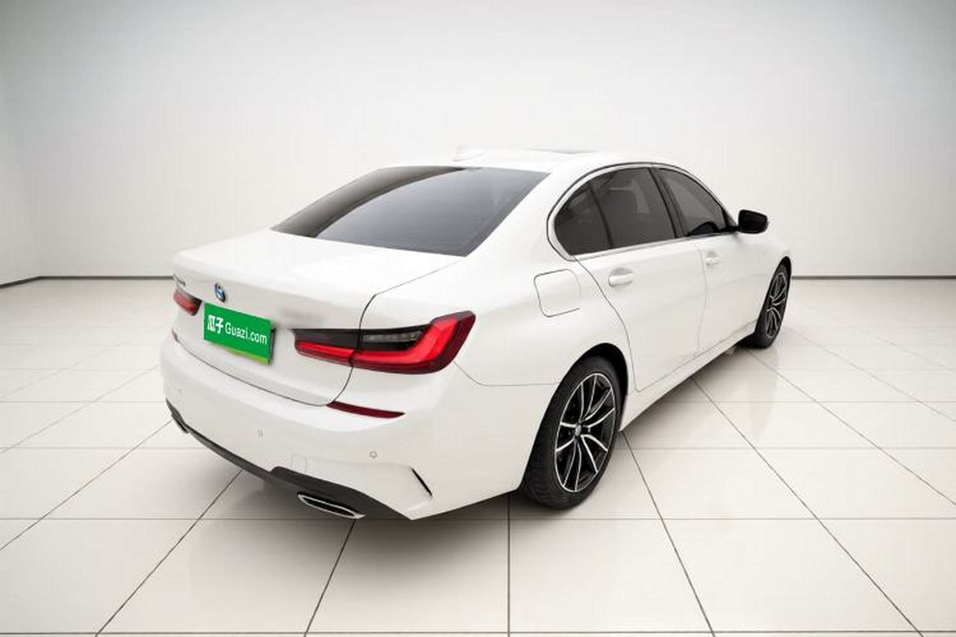 Used BMW 3 Series 2022 325Li M Sport Package Rear Right 45 Deg