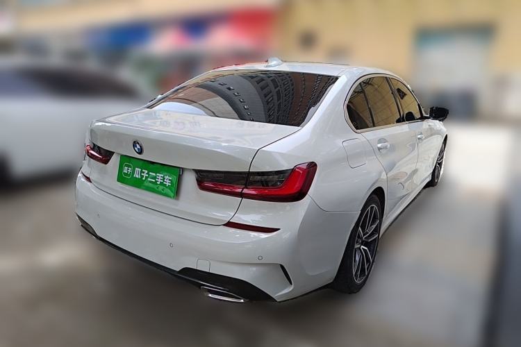 Used BMW 3 Series 2022 325Li M Sport Package Rear Right 45 Deg