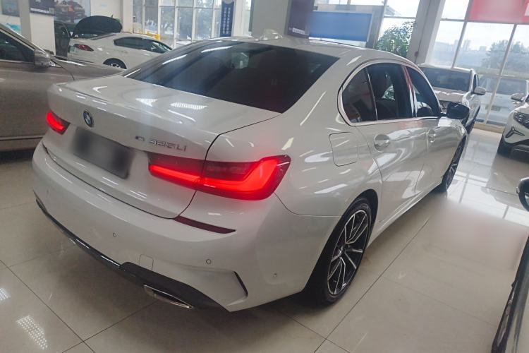 Used BMW 3 Series 2022 Updated 325Li M Sport Package Rear Right 45 Deg