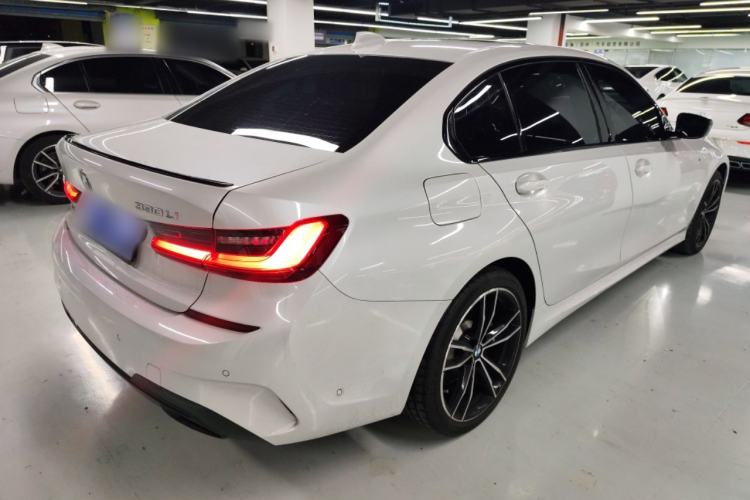 Used BMW 3 Series 2022 330Li xDrive M Sport Night Edition Package Rear Right 45 Deg