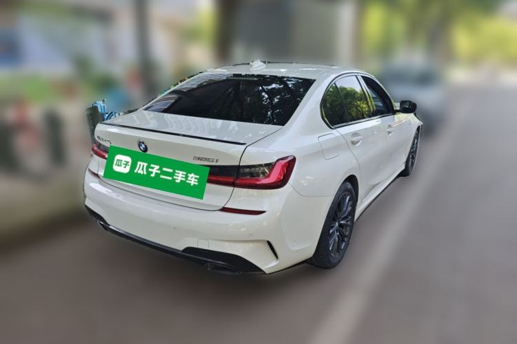 Used BMW 3 Series 2022 325i M Sport Night Edition Package Rear Right 45 Deg
