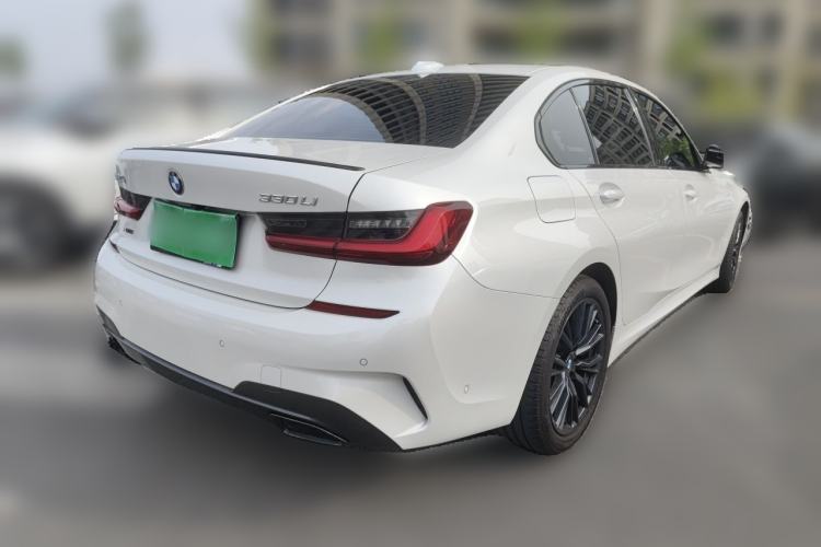Used BMW 3 Series 2022 330Li xDrive M Sport Night Edition Package Rear Right 45 Deg