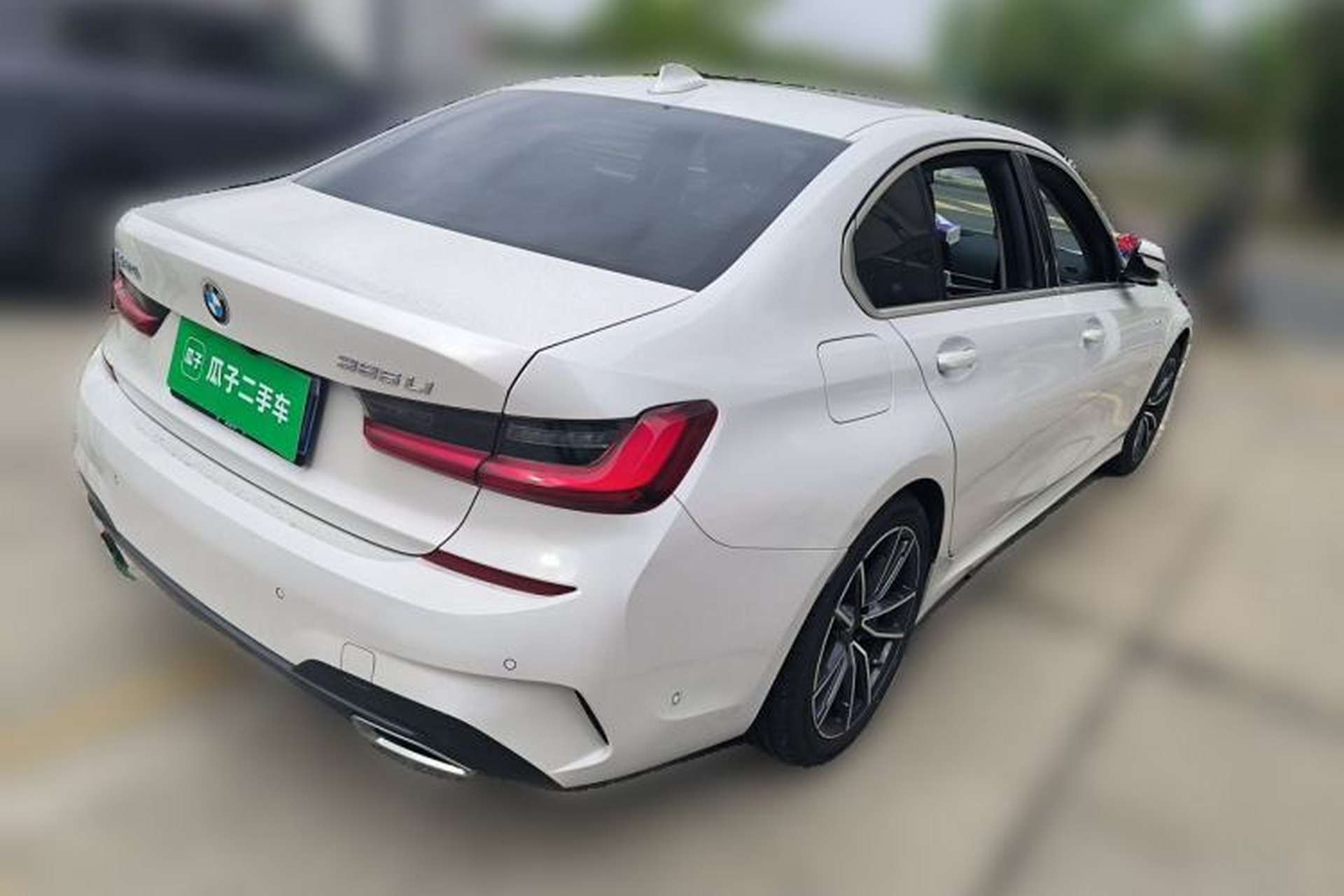 Used BMW 3 Series 2022 325Li M Sport Package Rear Right 45 Deg