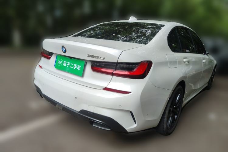 Used BMW 3 Series 2022 Restyled 325Li M Sport Night Edition Package Rear Right 45 Deg