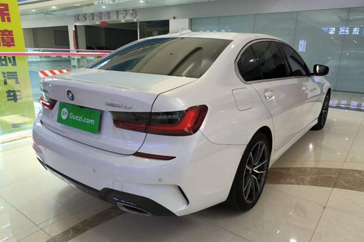 Used BMW 3 Series 2022 325Li M Sport Package Rear Right 45 Deg
