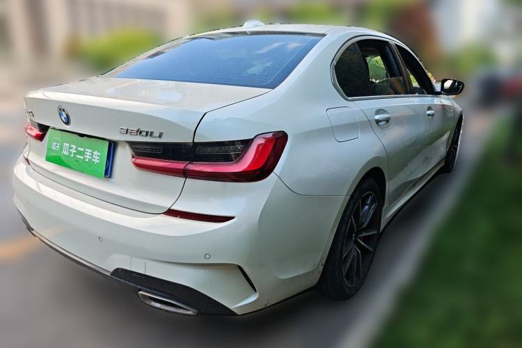 Used BMW 3 Series 2022 320Li M Sport Package Rear Right 45 Deg