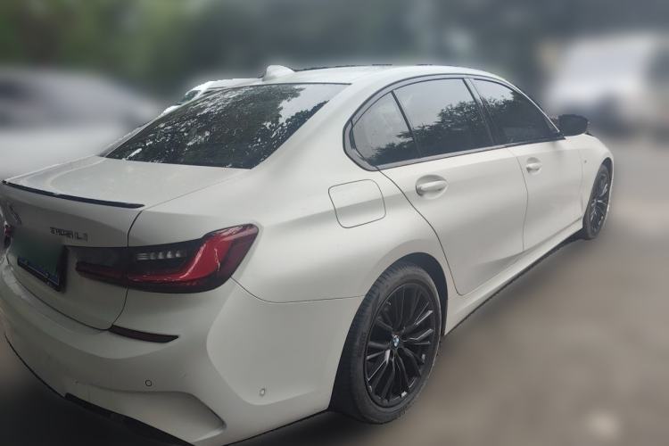 Used BMW 3 Series 2022 Restyled 325Li M Sport Night Edition Package Rear Right 45 Deg