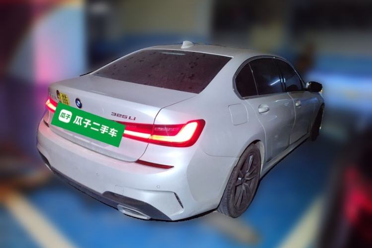 Used BMW 3 Series 2022 325Li M Sport Package Rear Right 45 Deg