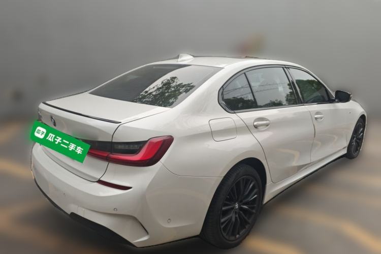 Used BMW 3 Series 2022 325Li M Sport Night Edition Package Rear Right 45 Deg