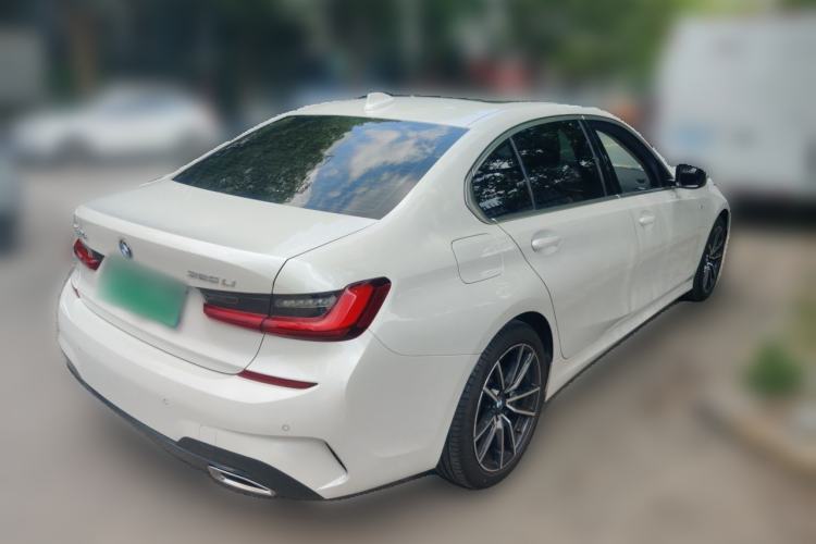 Used BMW 3 Series 2022 325Li M Sport Package Rear Right 45 Deg
