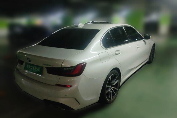 Used BMW 3 Series 2022 Updated 325Li M Sport Package Rear Right 45 Deg