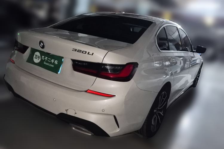 Used BMW 3 Series 2022 320Li M Sport Package Rear Right 45 Deg