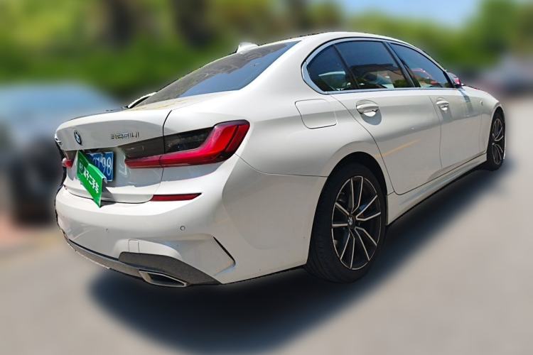 Used BMW 3 Series 2022 325Li M Sport Package Rear Right 45 Deg