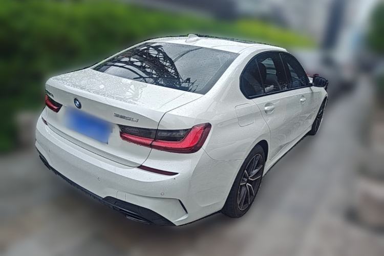 Used BMW 3 Series 2022 325Li M Sport Package Rear Right 45 Deg