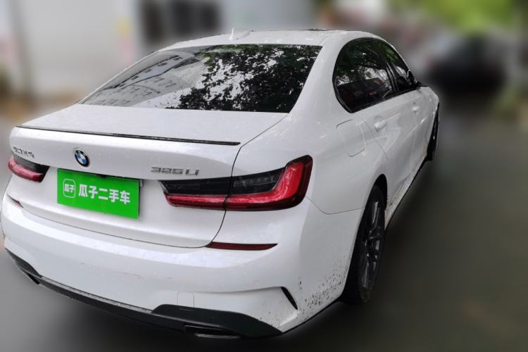Used BMW 3 Series 2022 Restyled 325Li M Sport Night Edition Package Rear Right 45 Deg