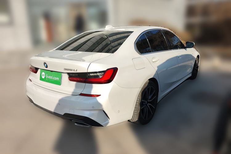 Used BMW 3 Series 2022 Updated 325Li M Sport Package Rear Right 45 Deg