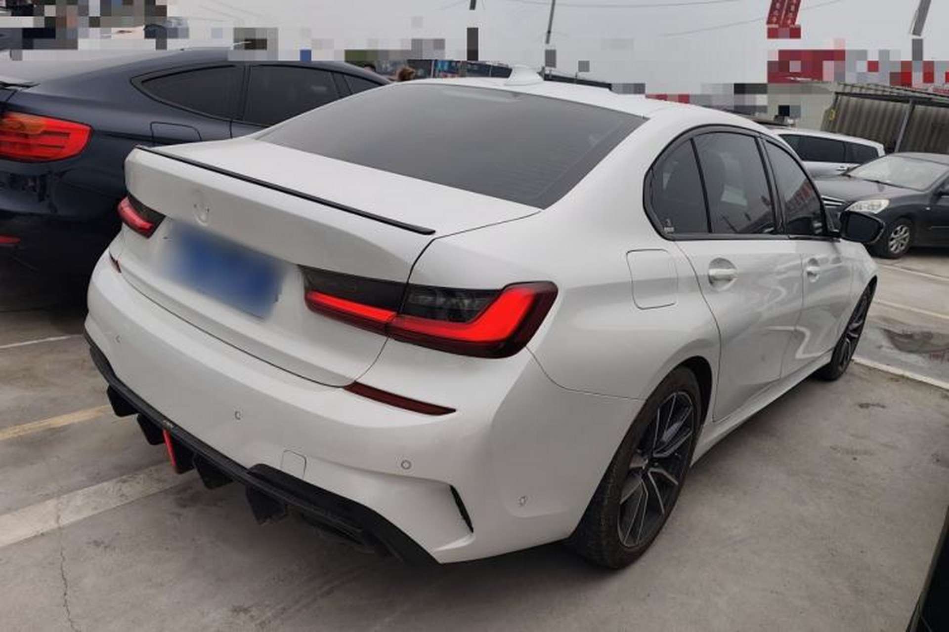 Used BMW 3 Series 2022 Updated 325Li M Sport Package Rear Right 45 Deg