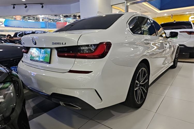 Used BMW 3 Series 2022 Updated 325Li M Sport Package Rear Right 45 Deg