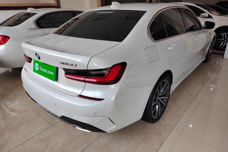 Used BMW 3 Series 2022 325Li M Sport Package Rear Right 45 Deg