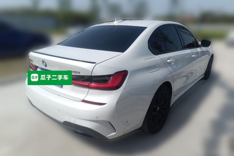 Used BMW 3 Series 2022 325i M Sport Night Edition Package Rear Right 45 Deg
