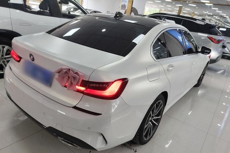 Used BMW 3 Series 2022 325Li M Sport Package Rear Right 45 Deg