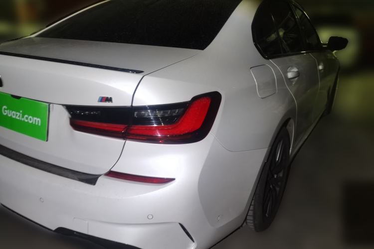 Used BMW 3 Series 2022 325i M Sport Night Edition Package Rear Right 45 Deg
